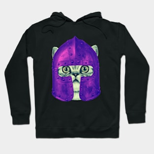 Medieval Cat Knight Hoodie